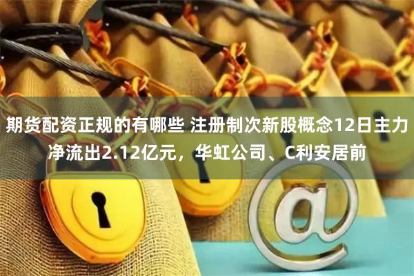 期货配资正规的有哪些 注册制次新股概念12日主力净流出2.12亿元，华虹公司、C利安居前