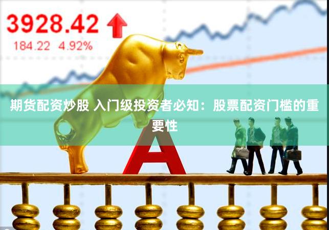 期货配资炒股 入门级投资者必知：股票配资门槛的重要性